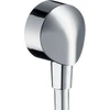 Image de hansgrohe Raccord mural Fixfit sans rotule, avec clapet anti-retour, chrome