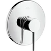 Image de hansgrohe Set de montage Axor Starck encastré, avec poignée à broche, 1 voie, chrome