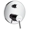 Image de hansgrohe Talis S Talis S Set de finition mitgeur bain/douche encastré, chromé, 32477000