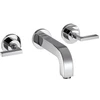 Image de hansgrohe Axor Citterio Kit de montage complet mitigeur lavabo encastré, avec leviers, chrome