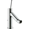 Image de hansgrohe Mitigeur monocommande bidet Axor Starck A 111 mm, poignée à broche, tirette, chrome