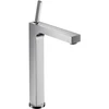 Image de hansgrohe Mitigeur lavabo monocommande Axor Citterio 280 A 201 mm, poignée à bouton, tirette, chrome