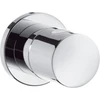 Image de hansgrohe Kit de montage complet S Vanne d'arrêt encastrée, poignée cyl., chrome