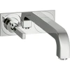 Image de hansgrohe Axor Citterio Set de montage complet Mitigeur lavabo encastré, poignée à goupille, bec 160 mm, chromé
