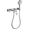 Image de hansgrohe Kit de montage Axor Citterio baignoire encastrée 3 trous, avec poignée croix, chrome