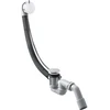 Image de hansgrohe Ensemble complet Flexaplus S garniture vidage/débordement, pour baignoire normale, chromé
