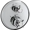 Image de Montreux Set de finition pour mitigeur thermostatique encastré avec robinet d'arret intégré, chromé