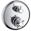 Image de Hansgrohe 16820820 Axor Montreux Mitigeur de douche encastré avec robinet d'arrêt/inverseur, nickel brossé