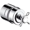 Image de Hansgrohe 16882820 7849181 Fixfit Stop Kit de Couleurs avec clapet anti-reflux Nickel Brossé