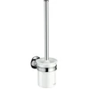 Image de hansgrohe Axor Montreux Ensemble brosse WC Verre mat, métal chromé, mural