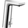 Image de hansgrohe Robinet électronique Metris S pour lavabo, raccord secteur, réglable, chrome