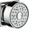 Image de hansgrohe Douchette latérale Axor rosace carrée, pivotante, 1 jet, chrome