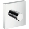 Image de hansgrohe Kit de montage Axor Starck vanne d'arrêt encastrée, carrée, chrome