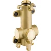 Image de hansgrohe Corps de base Axor Starck encastré, pour tablette 120x120mm, conduite d'eau