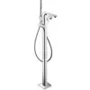 Image de hansgrohe Kit de montage Axor Urquiola Mitigeur thermostatique baignoire, sur pied, sortie 204 mm, chrome