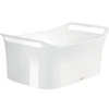 Image de hansgrohe Bassin Axor Urquiola 624x399mm, montage mural, en Gelcoat blanc