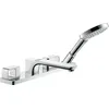 Image de Hansgrohe 11443000 Axor Urquiola Mélangeur 4 trous pour montage sur bord de baignoire DN 15 Chromé