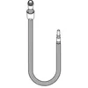 Image de Hansgrohe   Flexible Maille p. Mélangeur cuisine 1250 mm