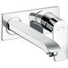 Image de hansgrohe Ensemble de montage Metris Bec 225 mm, mitigeur lavabo encastré, chrome