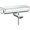 Image de hansgrohe Thermostat de baignoire Ecostat Select AP, 2 sorties, saillie 193 mm, chrome