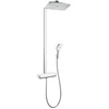 Image de hansgrohe Showerpipe Raindance E avec thermostat, 1 jet, blanc/chrome