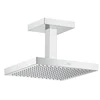 Image de Hansgrohe 10929000 douche de tête 24 x 24 DN 15 avec raccord plafond chromé
