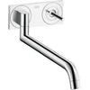 Image de hansgrohe Mitigeur mural pour évier Axor Uno UP, chrome