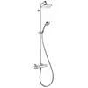 Image de hansgrohe Showerpipe Croma 220 avec thermostat, chrome
