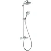 Image de hansgrohe S-Pipe Raindance Select S EcoSmart avec thermostat, 1 jet, 9 l/min, chrome