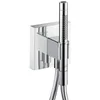 Image de AXOR Starck Fixfit Porter 120 / 120 avec douchette tube 2jet et flexible de douche, chromé, 12626000