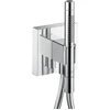 Image de hansgrohe Axor Starck Organic Portefeuille avec douchette à main 2 jets, tuyau, 120x120mm, chrome