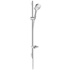 Image de hansgrohe B-S Raindance Se E 120 EcoSm. Barre de douche 1008 mm, chrome/verre, 3 jets, 8,5 l/min.