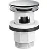 Image de hansgrohe Garniture de vidage Push-op pour mitigeur lavabo et bidet, chrome