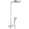 Image de hansgrohe Raindance Select E Colonne de douche 300 3 jet avec mitigeur thermostatique ShowerTablet Select 300, chromé, 27127000