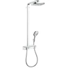 Image de hansgrohe Showerpipe Raindance Select E avec thermostat, 2 jets, chrome