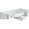 Image de hansgrohe Mitigeur thermostatique baignoire ShowerTablet Sel. 300 300x160mm, AP, 2 voies, A 192mm, blanc/argent chrome