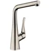 Image de hansgrohe Metris M71 Mitigeur de cuisine 320, 1 jet, aspect acier inox, 14822800