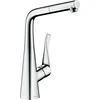 Image de hansgrohe Metris M71 Mitigeur de cuisine 320, avec douchette extractible 1 jet, chromé, 14821000