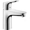 Image de hansgrohe Mitigeur monocommande lavabo 100 Focus LowFlow avec tirette, 3,5 l/min, chrome