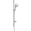 Image de hansgrohe Raindance Select E Set de douche 150 3 jet avec barre Unica'S puro 90 cm et porte-savon, chromé, 27857000