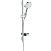 Image de hansgrohe Ensemble douche Raindance Select S 120 Barre de douche 718mm blanc/chrome, 3 jets