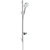Image de hansgrohe Raindance Select S Set de douche 120 3 jet avec barre Unica'S puro 90 cm et porte-savon, blanc/chromé, 26631400