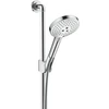 Image de hansgrohe Ensemble de douche Axor Citterio 900 mm, avec douchette 120 mm, 3 jets, chrome