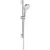 Image de hansgrohe B-S Croma Sel. S Mul EcoSm. Barre de douche 669 mm, 9 l/min, blanc/chrome