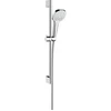 Image de hansgrohe B-S Croma Sel. E Barre de douche Mul EcoSm. 669 mm, 9 l/min, blanc/chrome