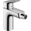 Image de hansgrohe Mitigeur monocommande pour bidet 100 Logis avec vidage à tirette, chrome