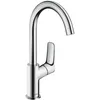 Image de hansgrohe Logis Mitigeur de lavabo 210 bec haut sans tirette ni vidage, chromé, 71131000