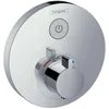 Image de hansgrohe ShowerSelect S Set de finition pour mitigeur thermostatique encastré avec robinet d'arrêt , chromé, 15744000