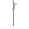 Image de hansgrohe Croma Select S Set de Douche Multi avec Barre Unica'Croma 90 cm, Blanc/Chrome, 26570400