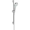 Image de hansgrohe Ensemble douche Croma Select S barre de douche 669 mm, 1 jet, blanc/chrome